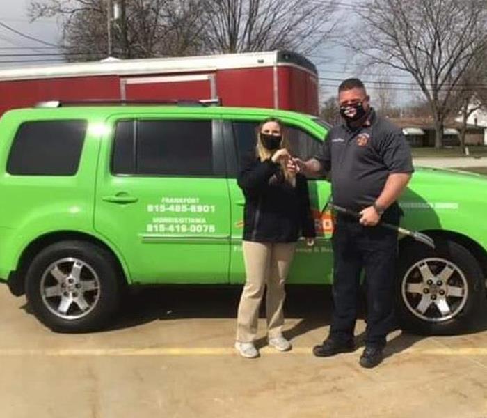 Donating a car to the fire department 